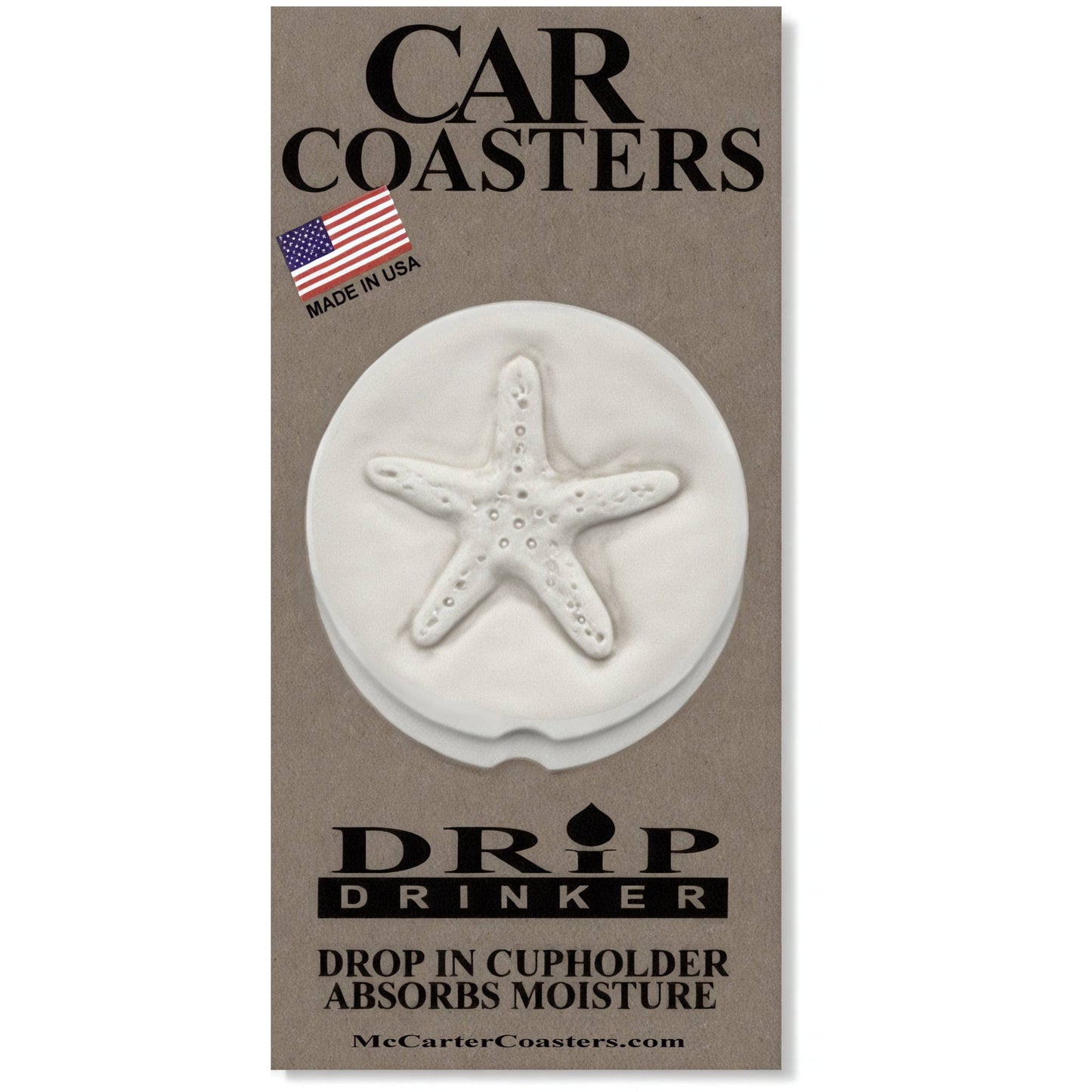 Starfish Car Coasters