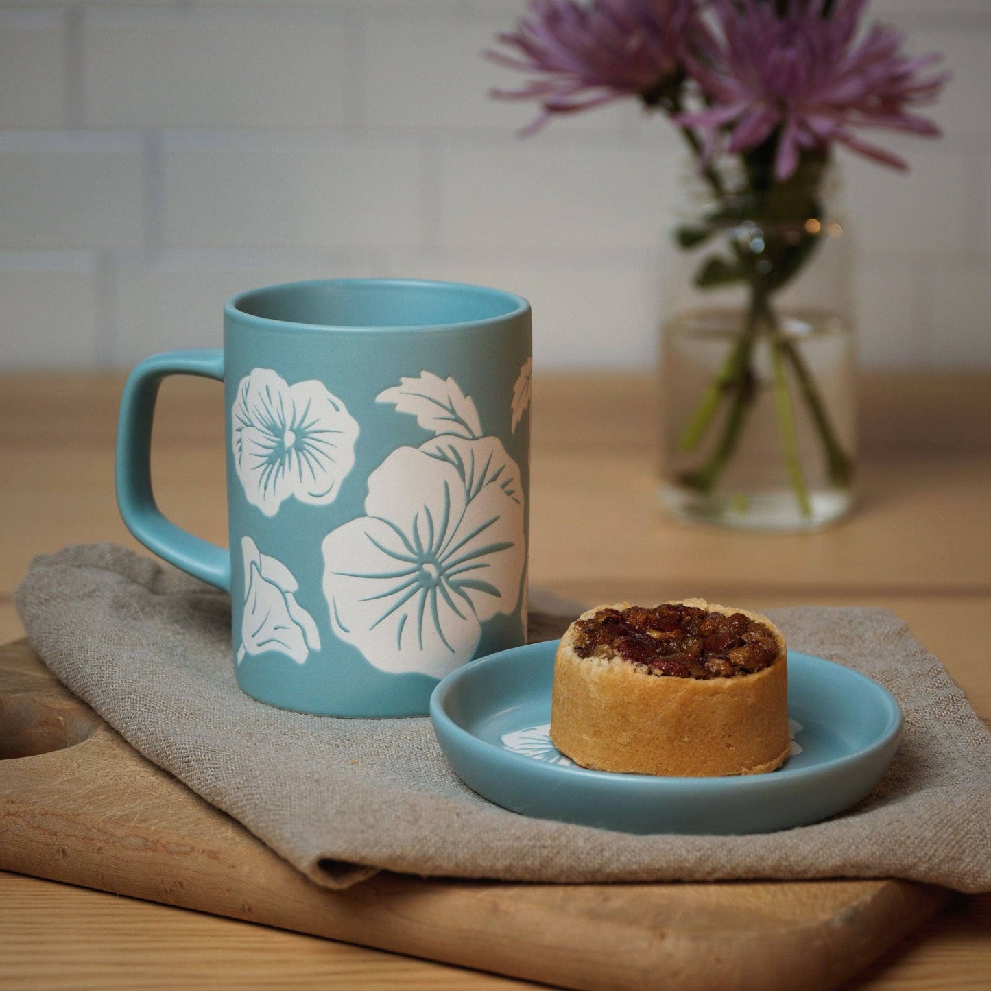 Mini Pet Bowl or Coaster | Flower