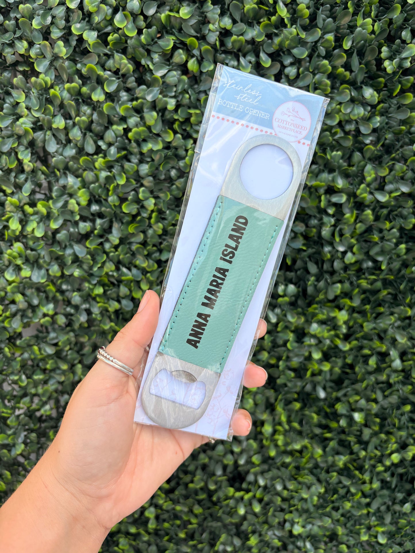 Anna Maria Island Bottle Opener: Turquoise