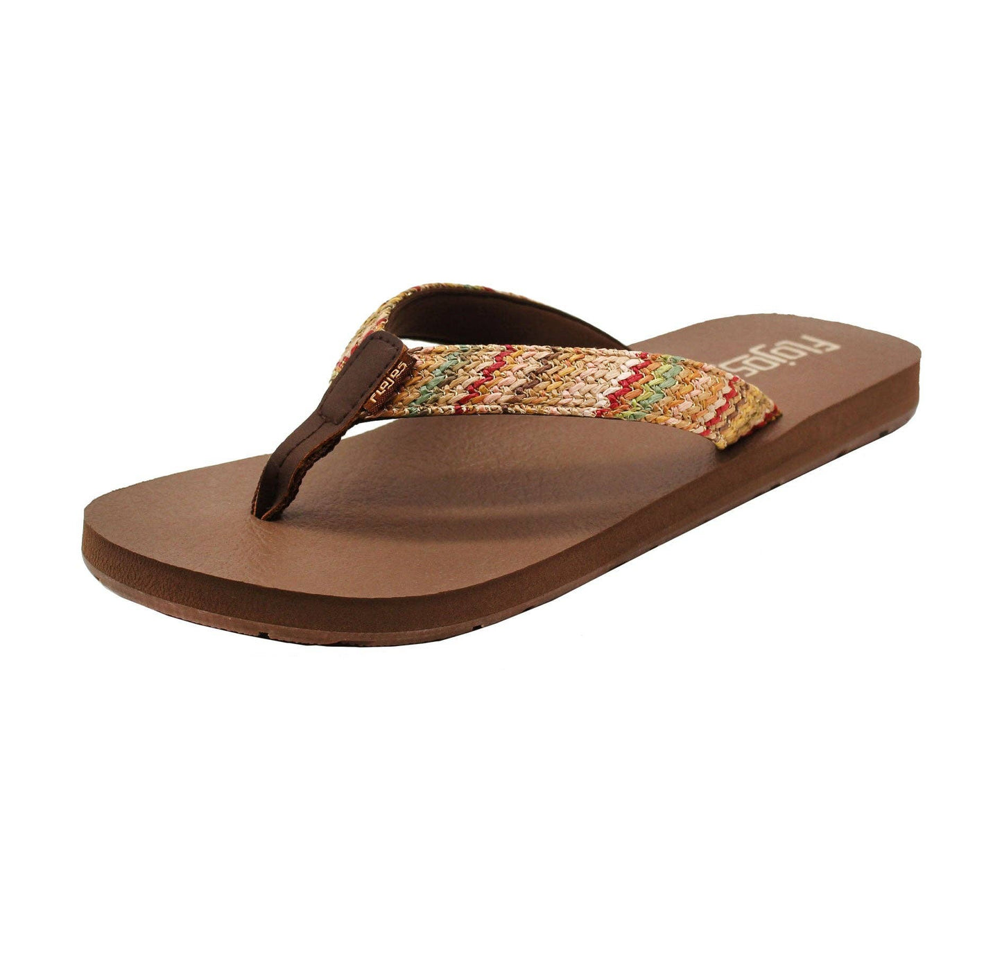 Juno Weave —  Women's Sandal: Natural/Multi / 8