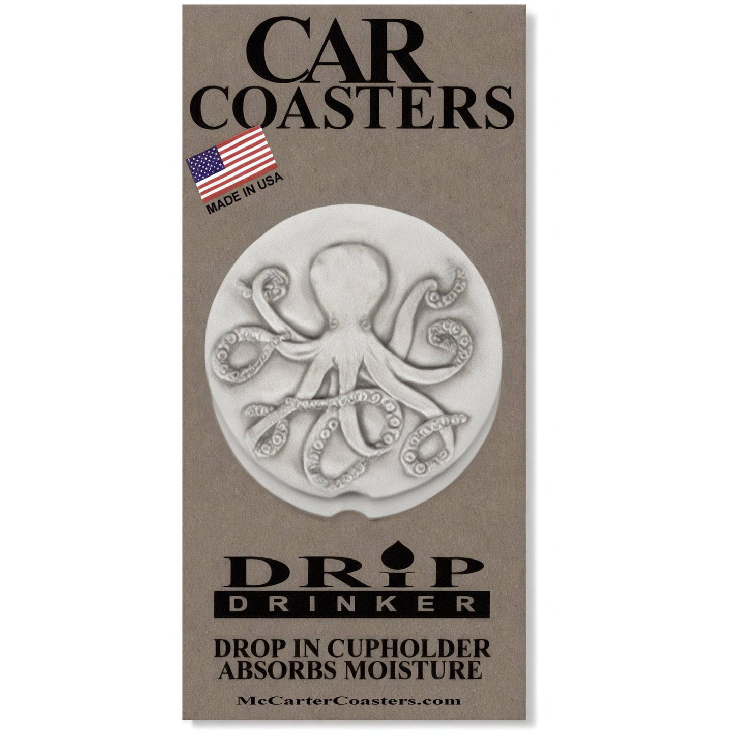 Octopus Car Coasters