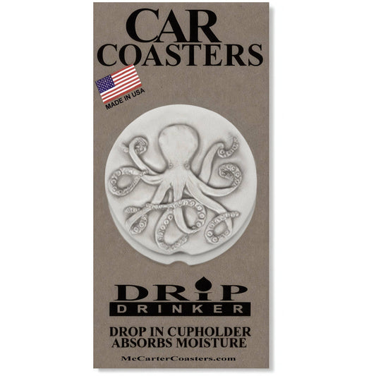 Octopus Car Coasters