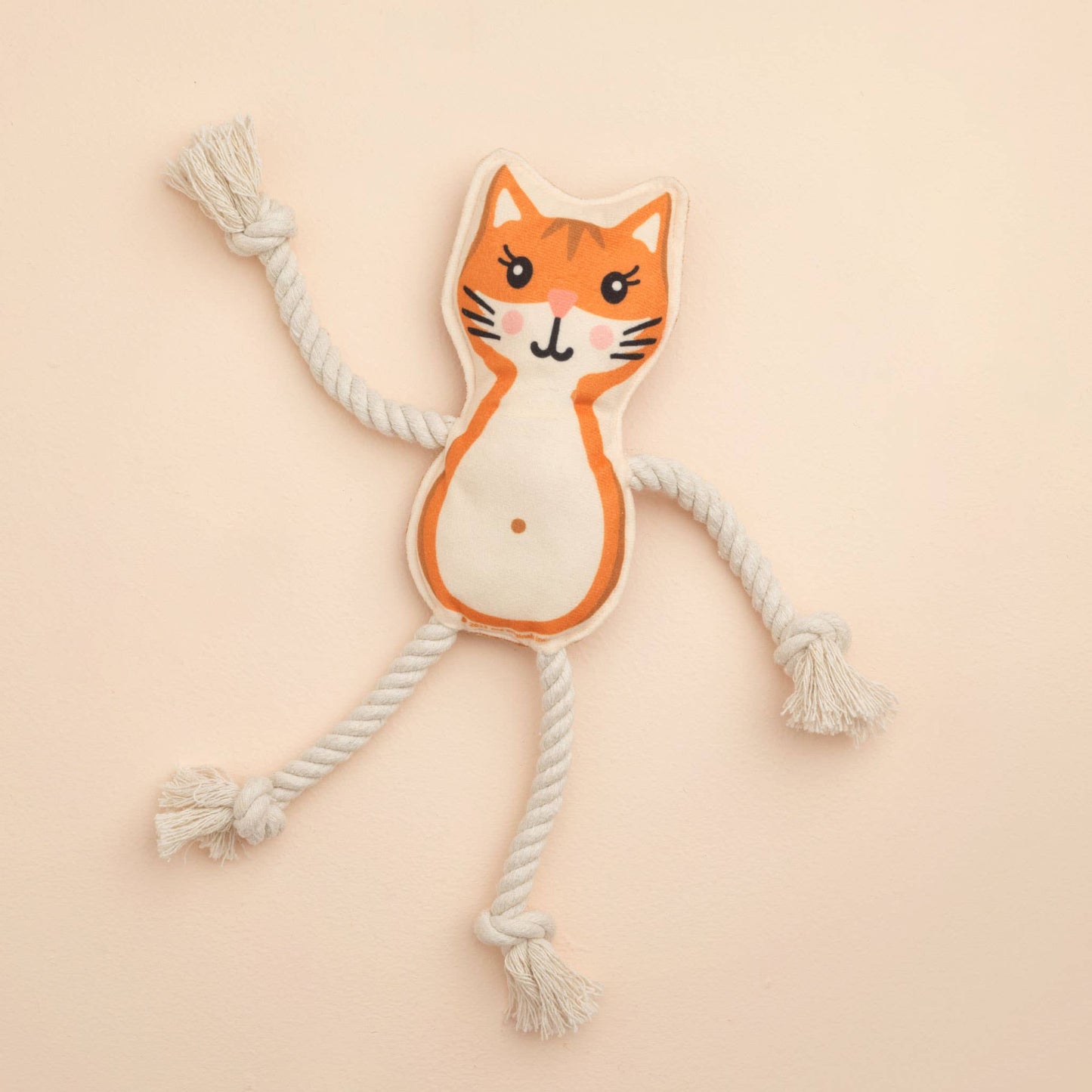 Rope Dog Toy | Carl the Cat