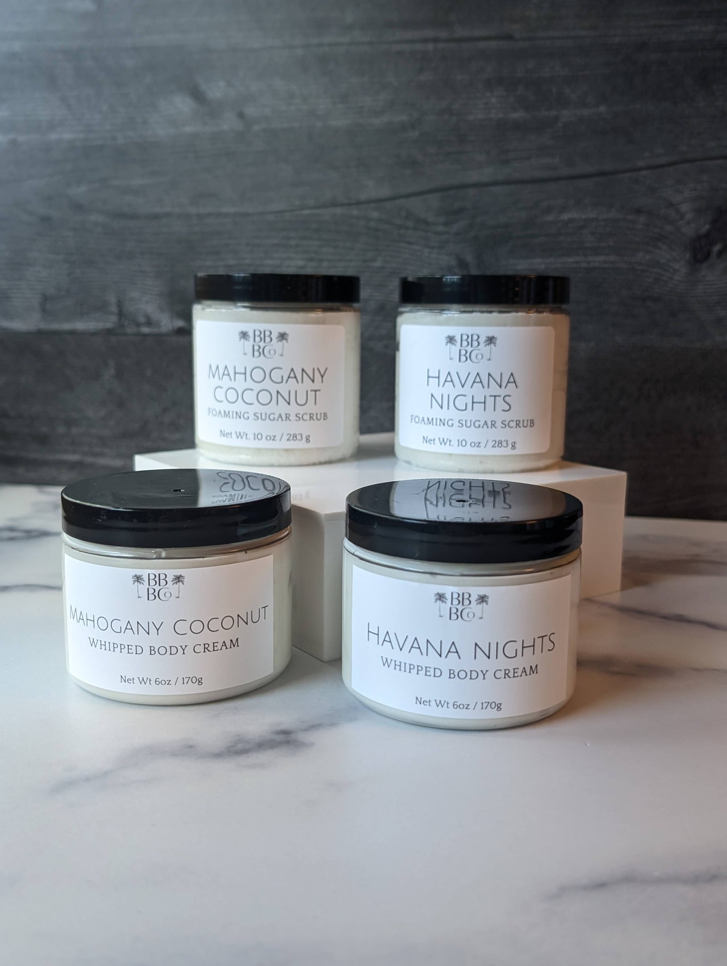 Mahogany Coconut Men's Body Scrub