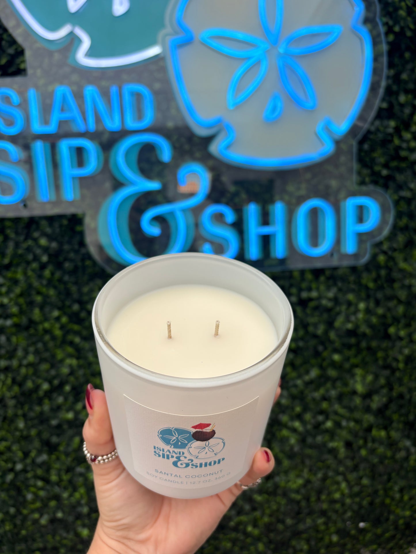 Island Sip & Shop Signature Scent Candle