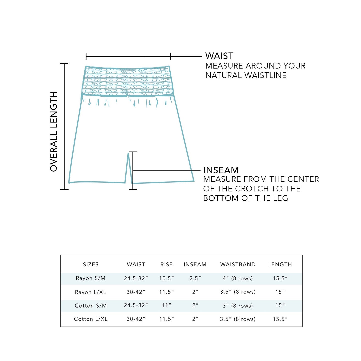 White Cotton Shorts: S/M