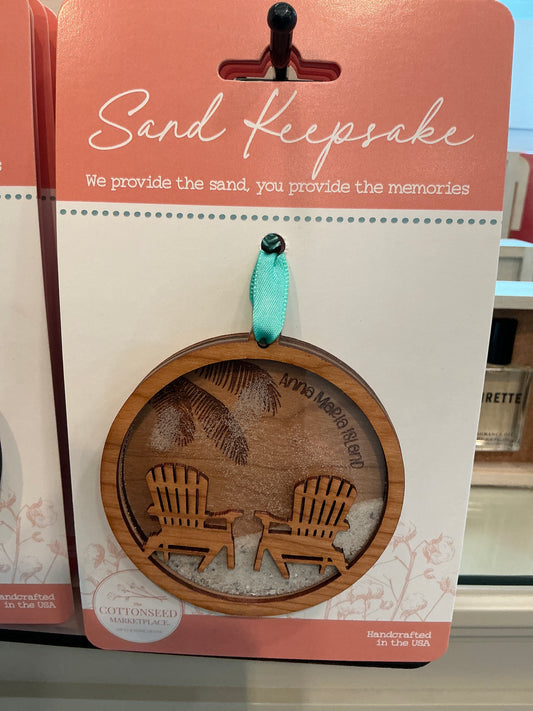 Cottonseed Marketplace - Sand Keepsake: Beach Chairs AMI