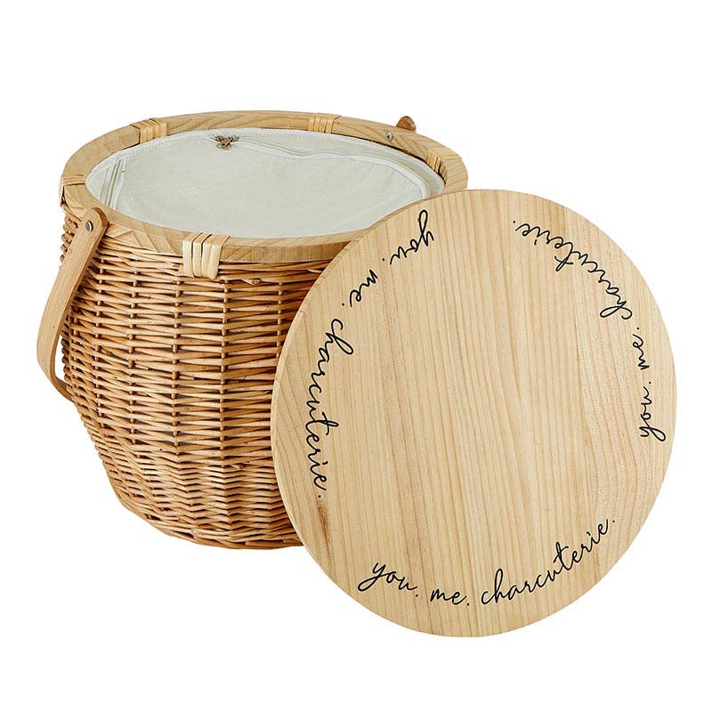 Picnic Basket Table - You. Me. Charcuterie
