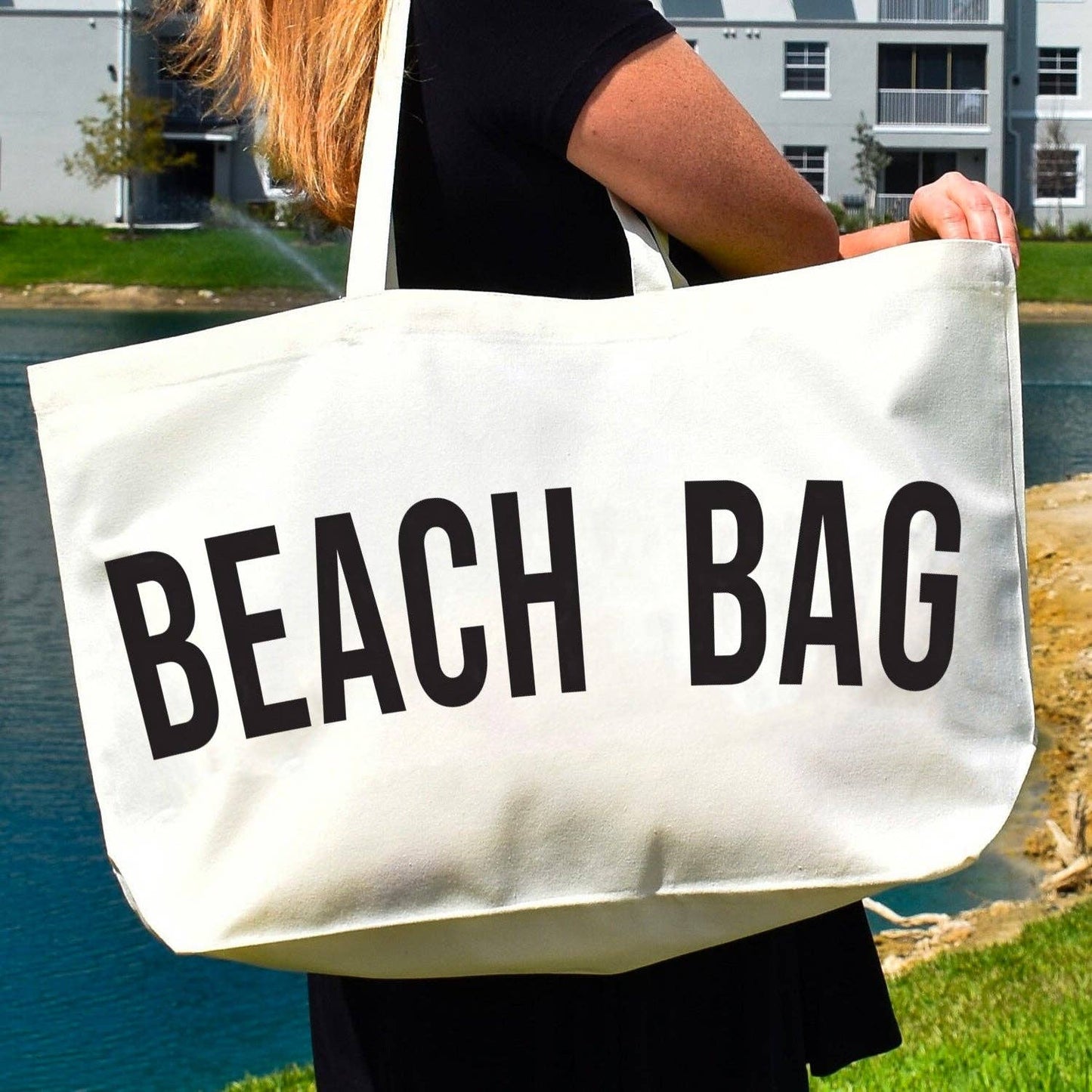 REALLY BIG Canvas Beach Bag