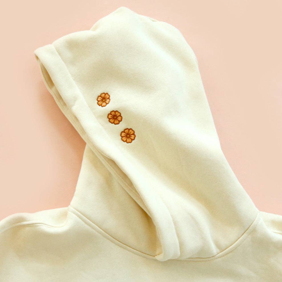 Sunset Embroidered Hoodie: Small
