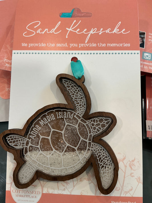Cottonseed Marketplace - Sand Keepsake: Turtle AMI