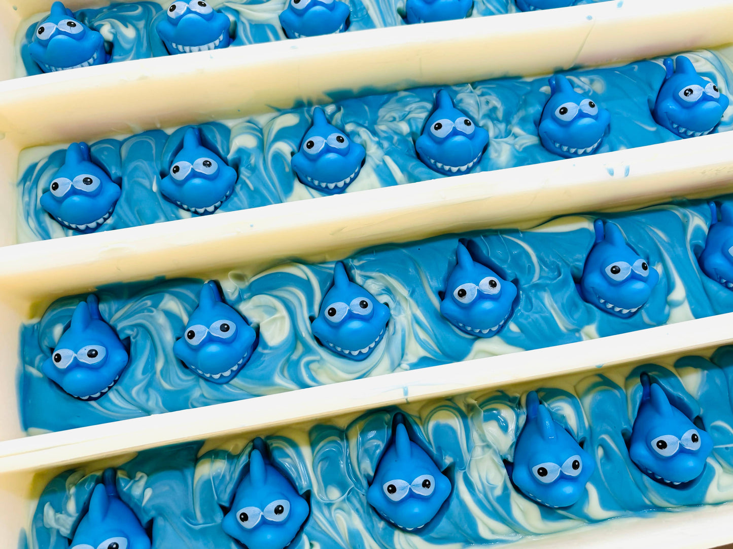 Shark Handmade Soap Bar for Kids VEGAN COLD PROCESS: Scented