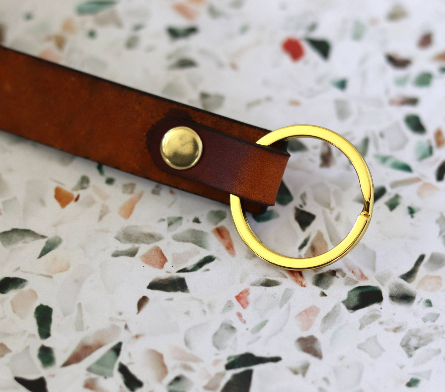  Leather Anna Maria Zip Code 32416  Keychain