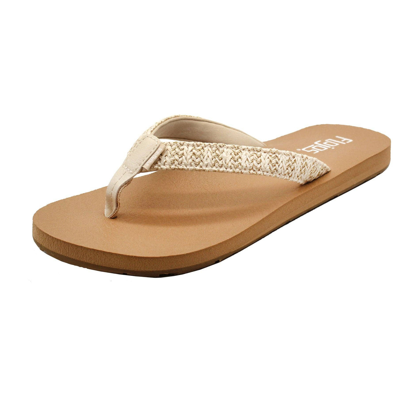 Juno Weave —  Women's Sandal: Natural/Multi / 8