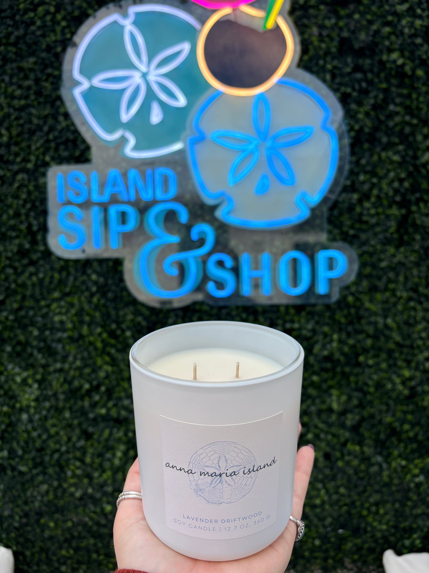 Anna Maria Island Coconut Candle