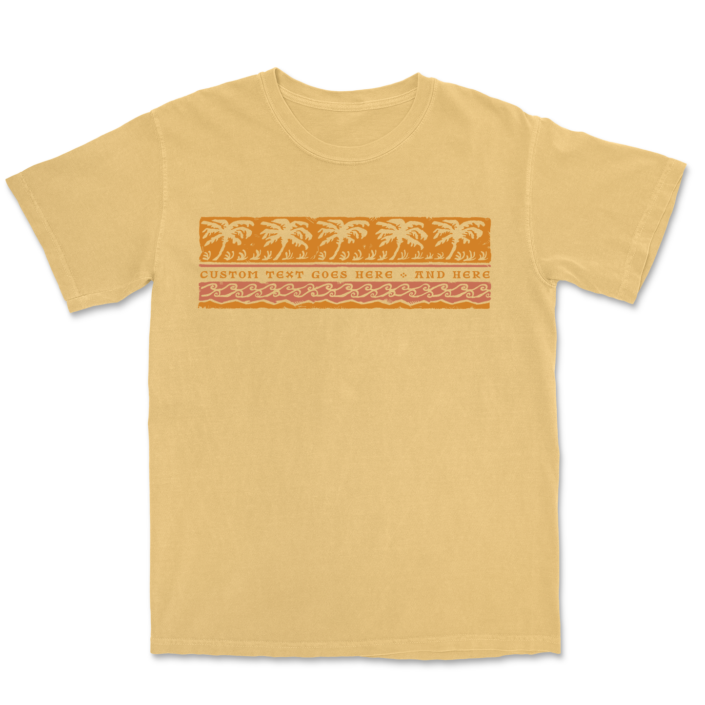 Anna Maria Island Coastal Stroll Tee: Emerald / M