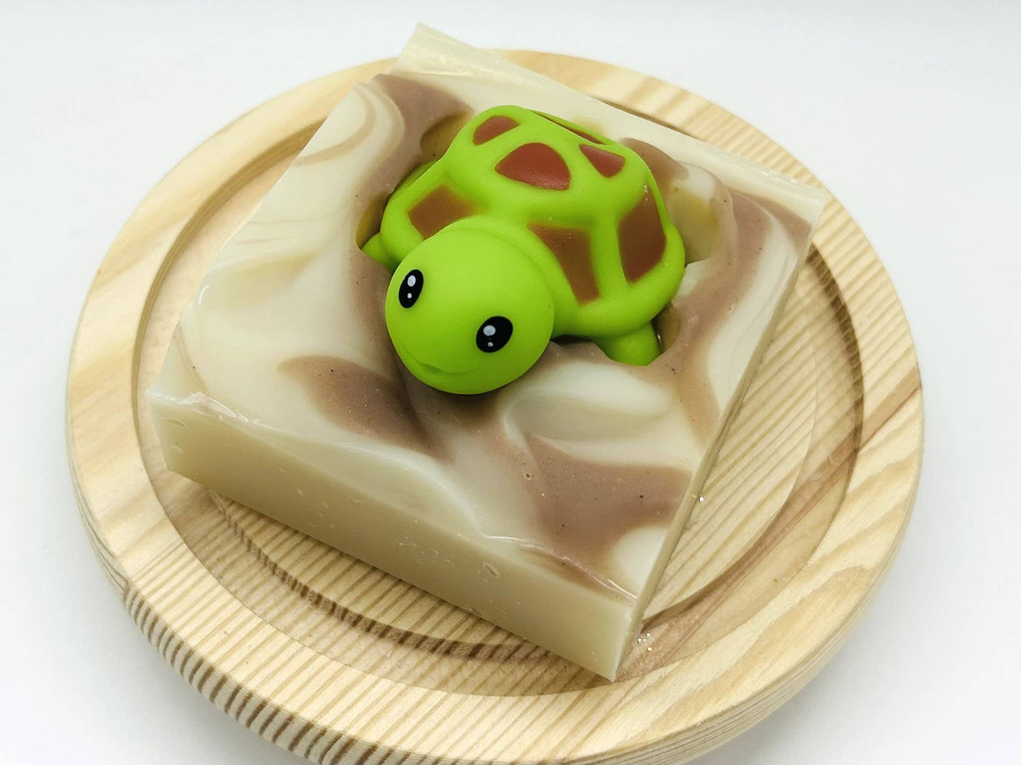 Turtle Handmade Soap Bar for Kids VEGAN COLD PROCESS: Scented