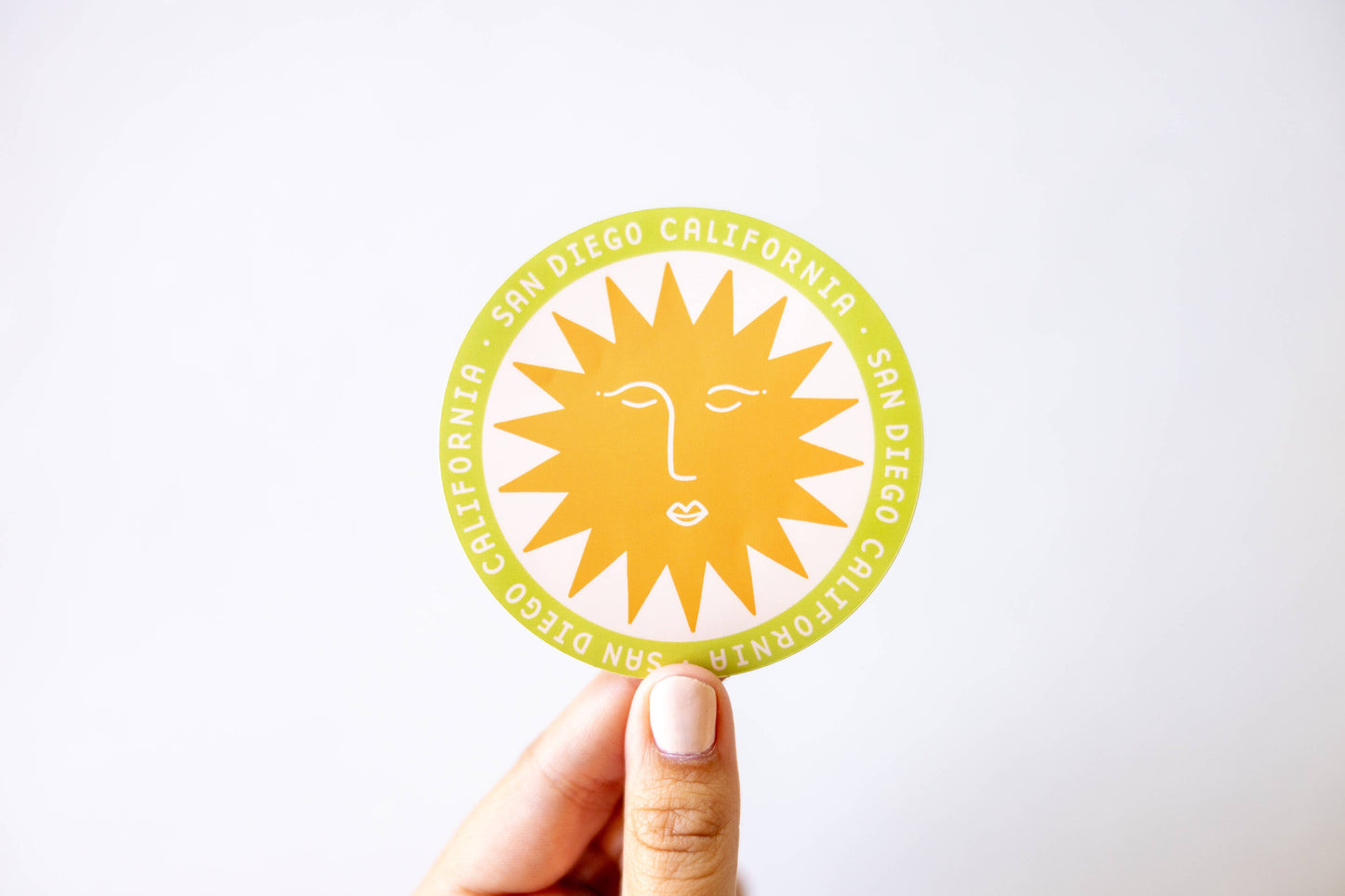 Custom City and State Vinyl Stickers: Teal