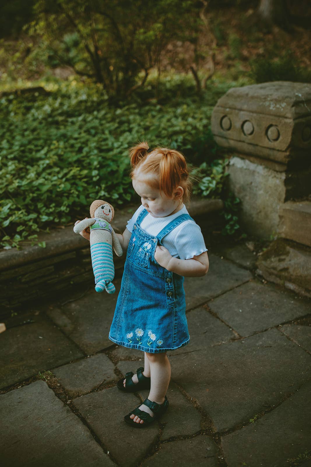 Handmade Mermaid Doll in Turquoise