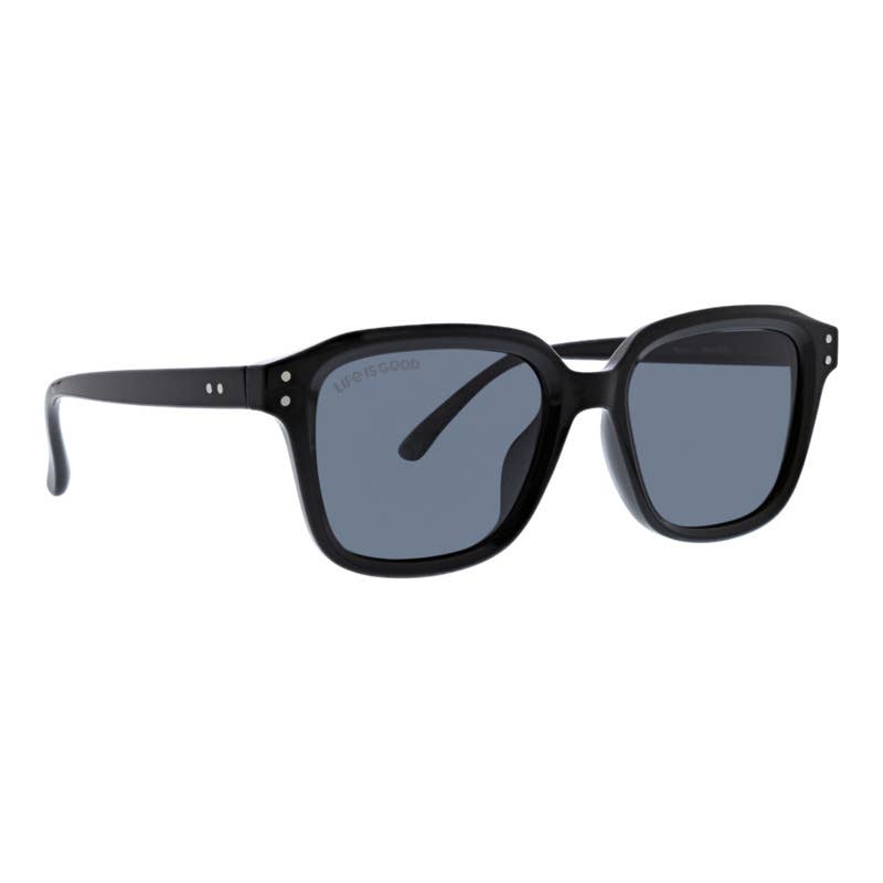 Plumas Black Polarized Sunglasses