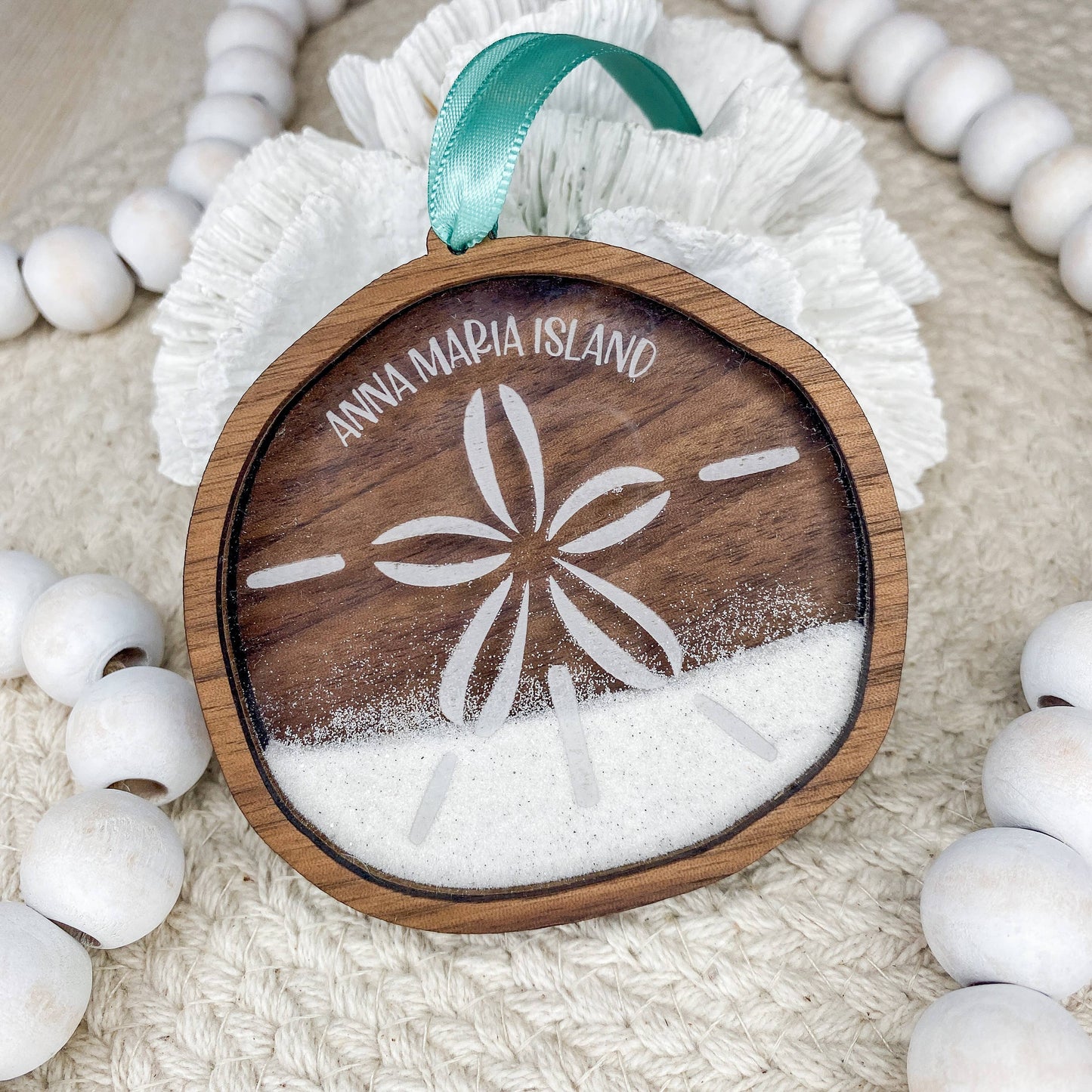 Coastal Sand Keepsake Ornament - Starter Set with Display: Yes / Yes