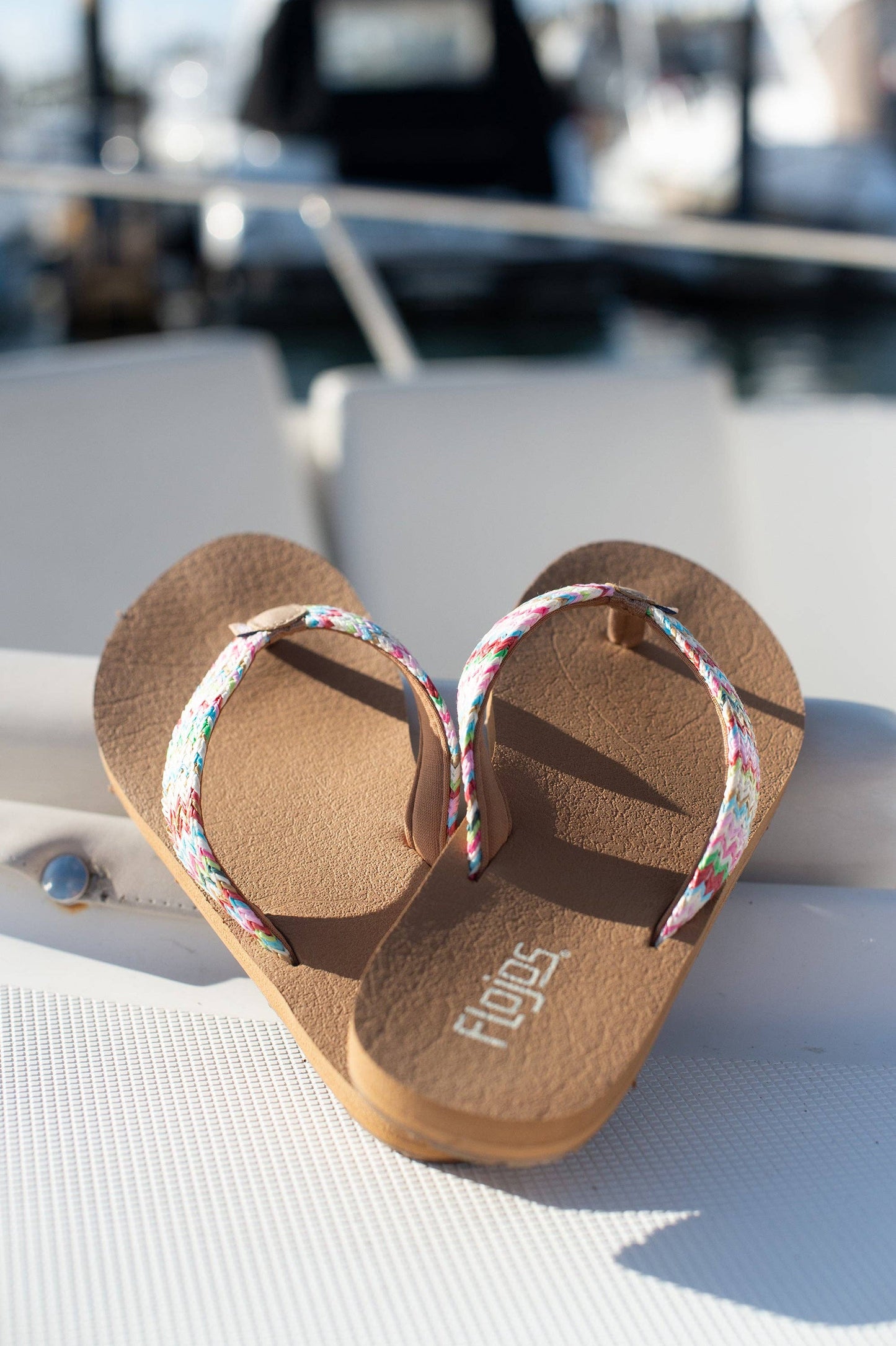 Juno Weave —  Women's Sandal: Natural/Multi / 8