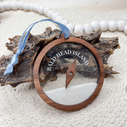 Sand Keepsake Ornament - Compass: Yes / Yes