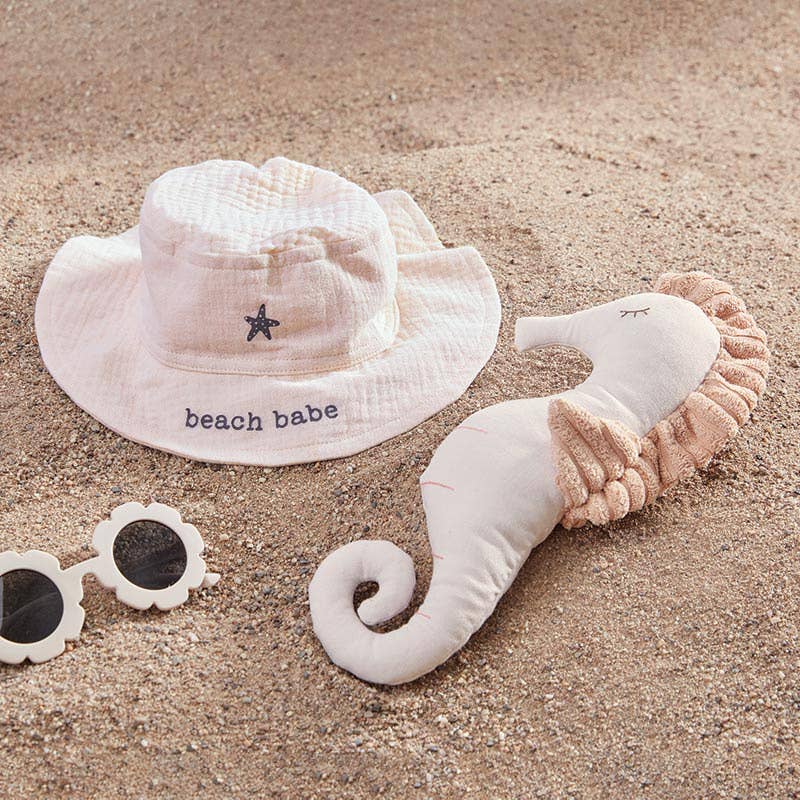 Bucket Hat - Beach Babe - 6-12 mo: 6-12 mo