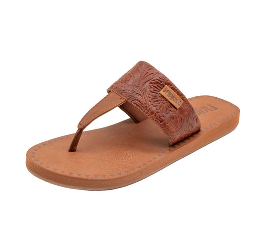 Grace —  Women's Hooded Sandal: Tobacco Artisan / 8
