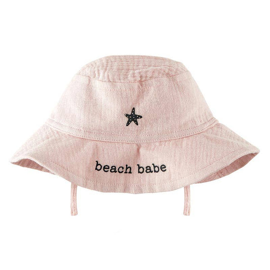 Bucket Hat - Beach Babe - 6-12 mo: 6-12 mo