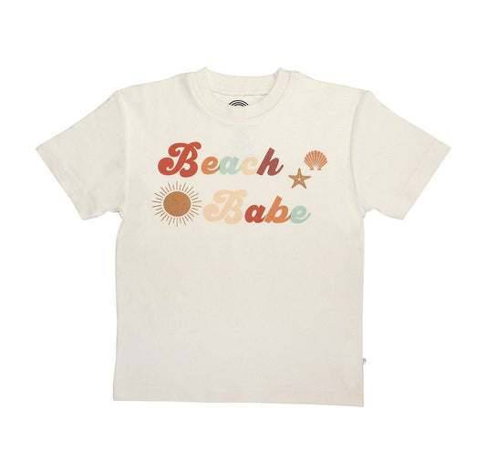 Beach Babe Summer Kids Clothing Cotton Tee Shirt: 2/3T