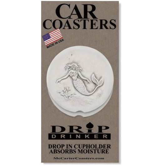 Mermaid Car Coasters